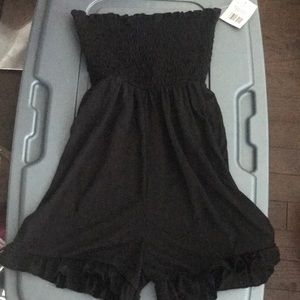 NWOT romper swim cover up size S